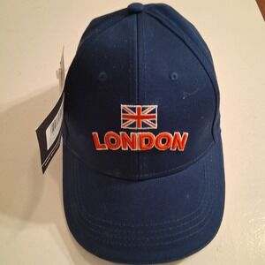 NWT Kids London England Embroidered Union‎ Jack Baseball Ball Cap